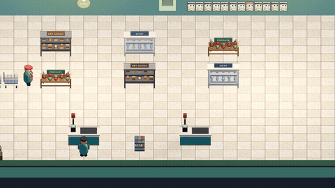 GIF: chaining carts into a train